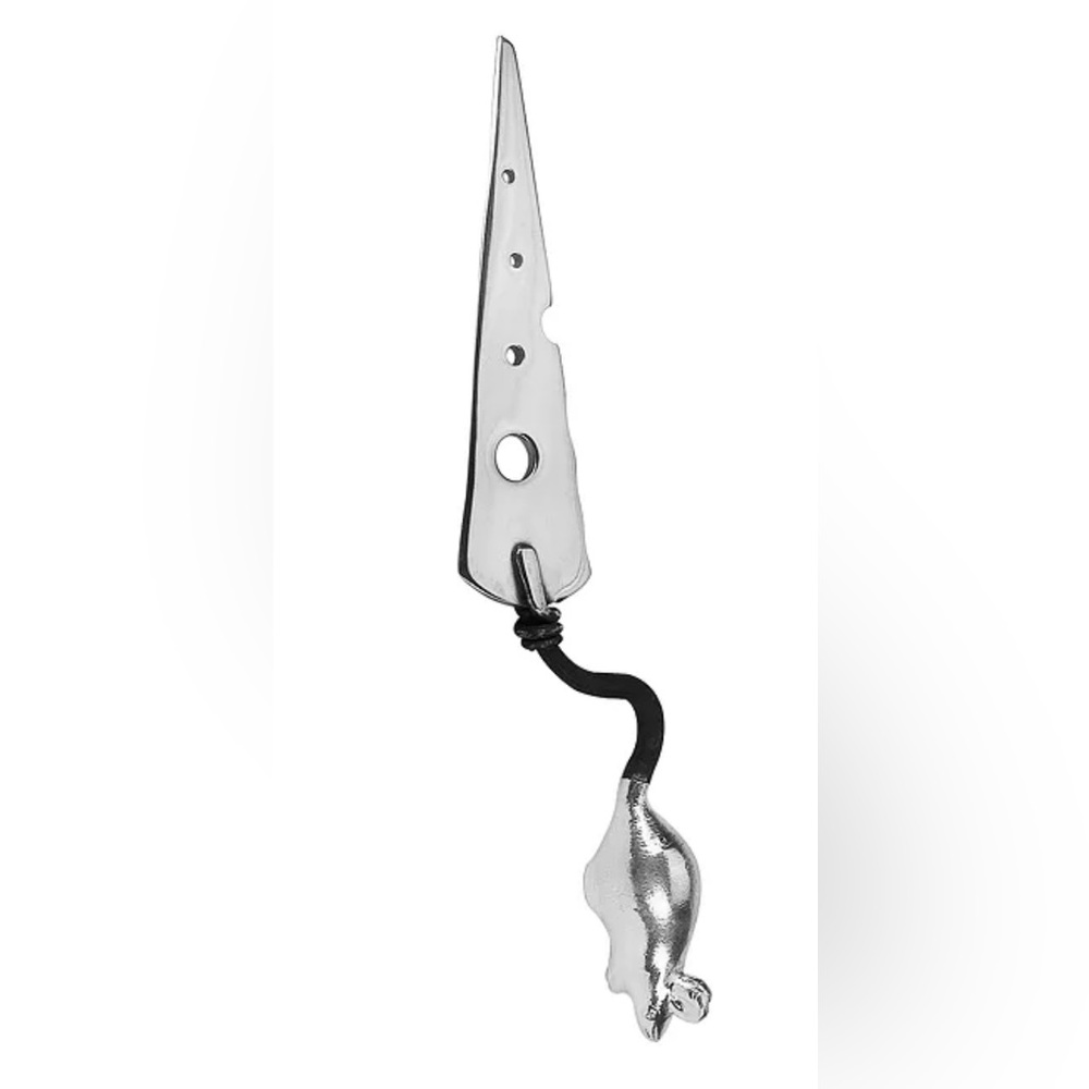 NIB Michael Aram Mouse Silver Plated Cheese Knife
